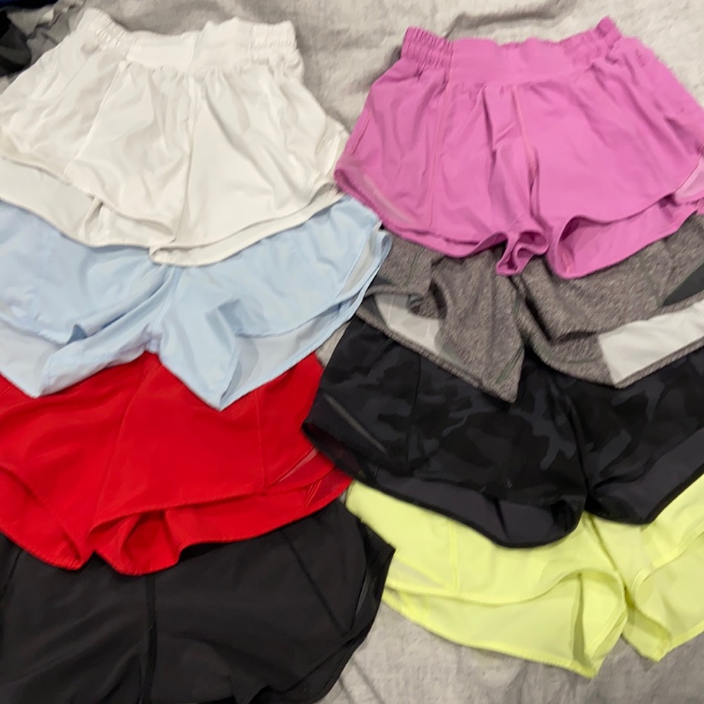lululemon Hotty Hot Size 2 Tall Bundle of 8